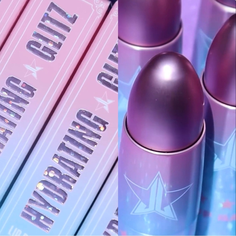 Jeffree Star | ‘Blue Balls’ Hydrating Glitz | NiB cotton candy diamond balm 🍭💎🫦 - Picture 9 of 16